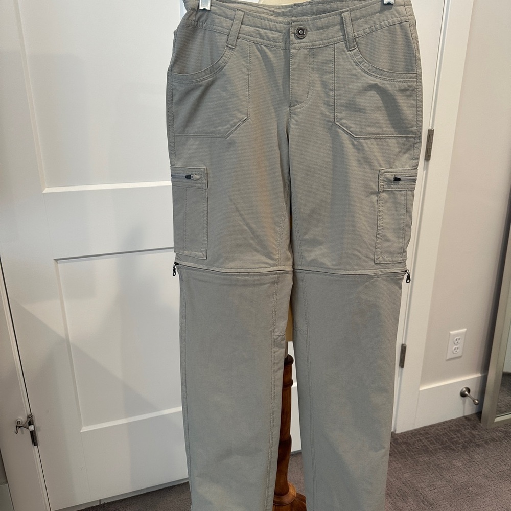 KUHL Recco Gray Trousers with Straight Leg Design